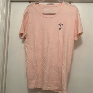 J. Crew factory pink graphic tee in Large